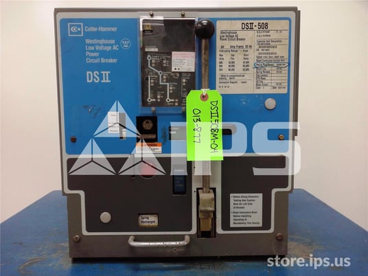 800 Amps Ch Dsii-508 Mo/do Digitrip Rms 510 Lsg, 400 Amps Rp, 800 Amps Ct - Image 1
