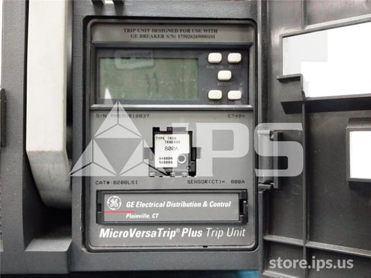 800 Amps GE Ssd Power Break Ii Eo/do (ssd08) 120 Volts AC Control, 48 Volts DC Shunt Trip, Mvt Plus Lsi, 800 - Image 4