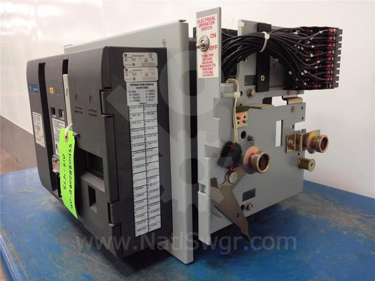 800 Amps GE Ssd Power Break Ii Eo/do (ssd08) 120 Volts AC Control, 48 Volts DC Shunt Trip, Mvt Plus Lsi, 800 - Image 6
