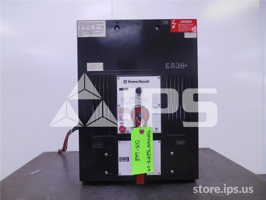 2500 Amps GE Thpmmf Power Break Eo/bi (thpmm) 125 Volts DC Control, 600 Amps Series Trip - Image 1