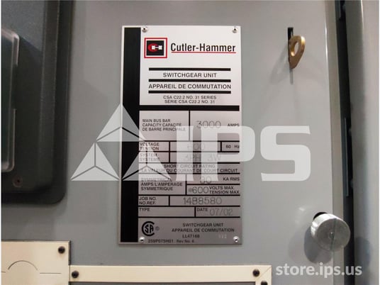3000 Amps Ch Magnum Ds Indoor Switchgear 3-2000 Amps Feeder - Image 4