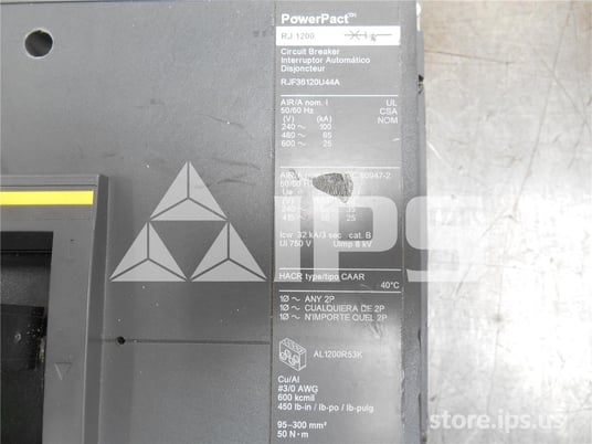 Square D Rjf Powerpact R-frame Mccb Micrologic 6.0 Amps Lsig - Image 3