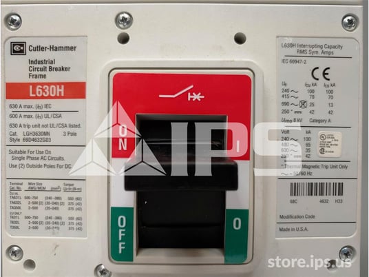 630 Amps Ch Series G Lg-frame Mccb With Thermal Magnetic Trip - Image 4