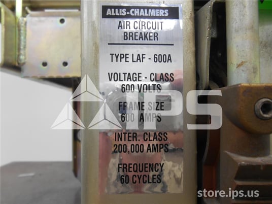 600 Amps Sa Laf-600a Mo/do Static Trip Iii Ls, 600 Amps Ct, 800 Amps Fuse - Image 3