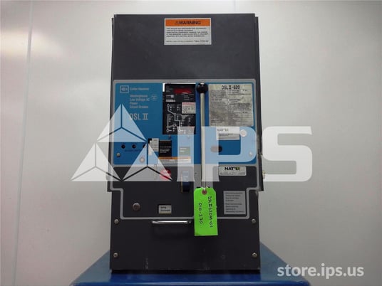 2000 Amps Ch Dslii-620 Mo/do Rms 810 Lsg, 1600 Amps Ct, 1200 Amps Rp, 3000 Amps Fuse - Image 1