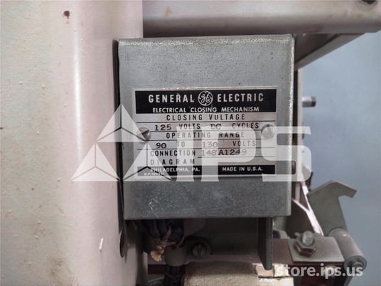 1600 Amps GE Ak-2-50 Eo/do 125 Volts DC Control - Image 4