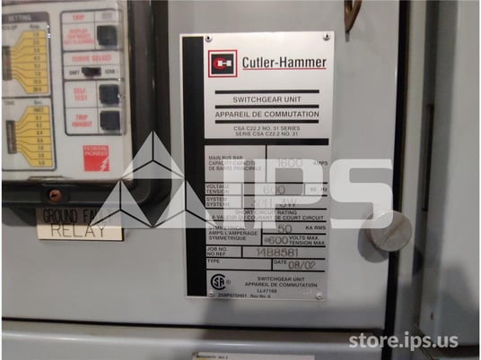 1600 Amps Ch Magnum Ds Indoor Switchgear 2-1600 Amps Feeder - Image 4