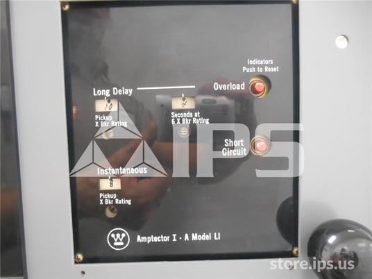 800 Amps Square D Ds-206s Eo/do 125 Volts DC Controls, Amptector Ia Li, 600 Amps Ct - Image 2