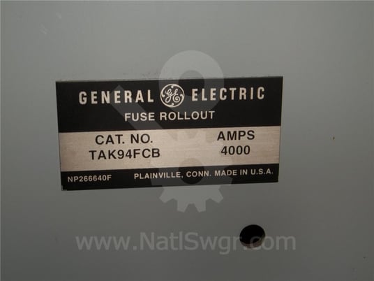 4000 Amps GE Akr-100 Roll Out Fuse Element 4000 Amps Fuse, A4bx4000 - Image 6