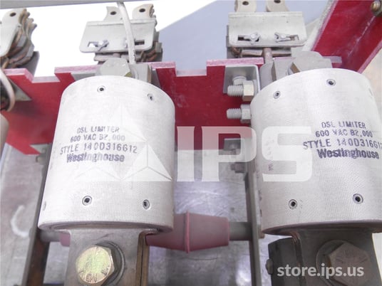 800 Amps WH Dsl-206 Eo/do 125 Volts DC Control, Amptector I Lig, 600 Amps Ct, 2000 Amps Fuse - Image 2