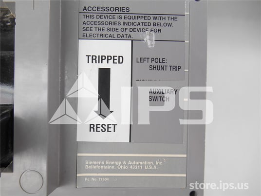 Sa Sentron Jxd2-a Mccb Switch, No Overcurrent Protection - Image 2