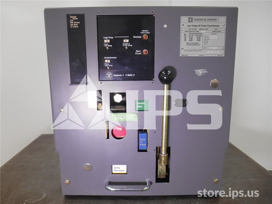 800 Amps Square D Ds-206s Eo/do 125 Volts DC Controls, Amptector Ia Li, 600 Amps Ct - Image 1