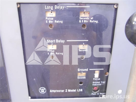 800 Amps WH Ds-206 Mo/do Amptector I Lsg, 800 Amps Ct, Dual Switch Bell Alarm - Image 2