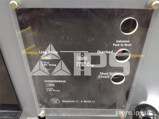 800 Amps Square D Ds-206s Eo/do 125 Volts DC Controls, Amptector Ia Li, 600 Amps Ct - Image 4