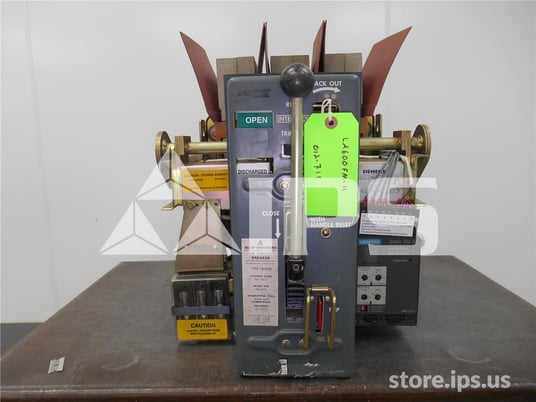 600 Amps AC La-600f Mo/do Static Trip Iii Ls, 600 Amps Ct, 800 Amps Fuse - Image 1