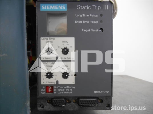 600 Amps AC La-600f Mo/do Static Trip Iii Ls, 600 Amps Ct, 800 Amps Fuse - Image 2