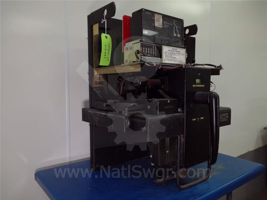 1600 Amps WH Db-50 Eo/do 1p 250 Volts DC Close, 220 Volts AC Relay / Shunt Trip, Rms/r 510 Lsig, 800 Amps Ct - Image 7