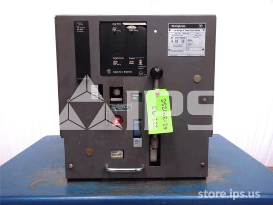 800 Amps WH Ds-206 Eo/do 125 Volts DC Control, Amptector I Lig, 300 Amps Ct - Image 1