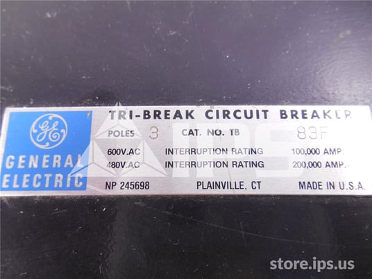 GE Tb-8 Tri-break Line Mccb 500at - Image 2
