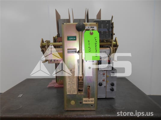 600 Amps Sa Laf-600a Mo/do Static Trip Ii Ls, 600 Amps Ct, 800 Amps Fuse - Image 1