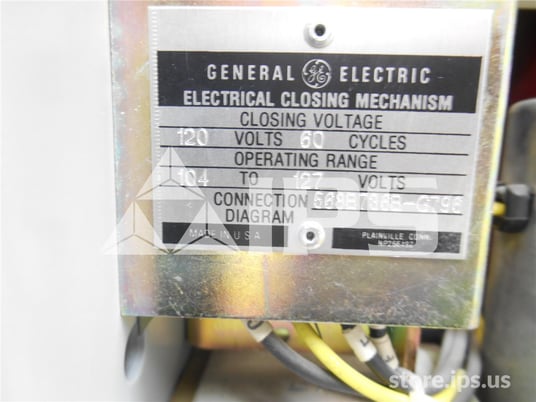 4000 Amps GE Akr-10d-100 Eo/do (akr-_d-100) 120 Volts AC Control, Mvt Pm Lsig, 4000 Amps Ct, 4000 Amps Rp - Image 2