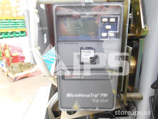 4000 Amps GE Akr-10d-100 Eo/do (akr-_d-100) 120 Volts AC Control, Mvt Pm Lsig, 4000 Amps Ct, 4000 Amps Rp - Image 3