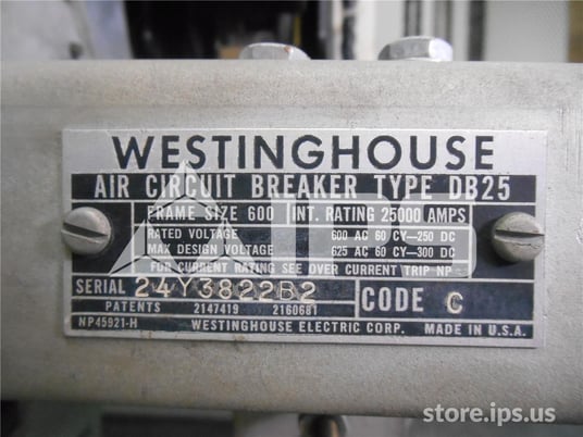 600 Amps WH Db-25 Mo/do 3p Sa Ac-pro Lsig, 300-600 Amps Ct - Image 3