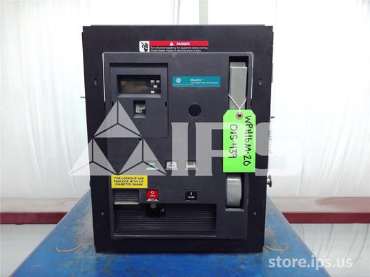 1600 Amps GE Wph-16 Mo/do We2gbtmx1xaxxxx 120 Volts AC Trip, Mvt Pm Lsig, 1600 Amps Ct, 1600 Amps Rp - Image 1