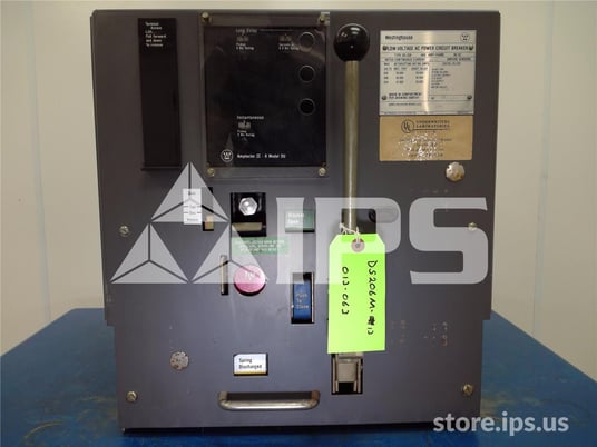 800 Amps WH Ds-206 Mo/do Amptector Ii Du Li, 800 Amps Ct - Image 1