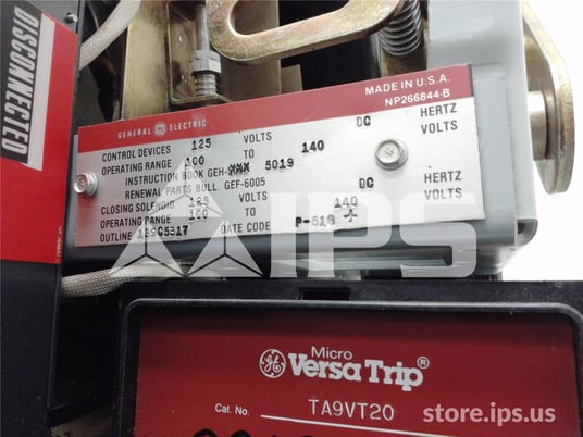 800 Amps GE Akr-6d-30s Eo/do (akr-_d-30s) 125 Volts DC Control, Mvt Li, 400 Amps Ct - Image 4