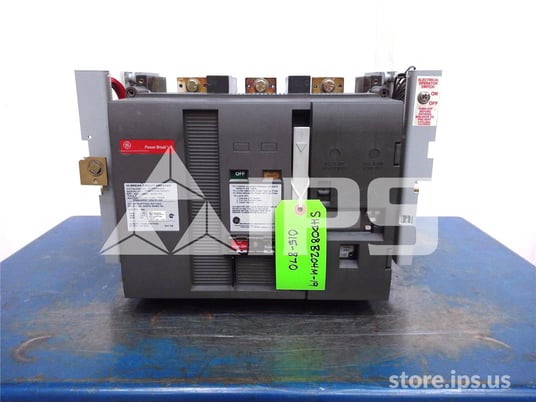 800 Amps GE Shd Power Break Ii Mo/do (shd08) Mvt Pm Lsi, 400 Amps Ct, 400 Amps Rp - Image 1