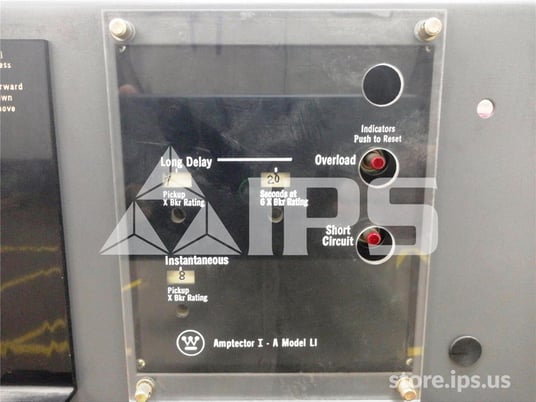 800 Amps WH Ds-206 Eo/do 120 Volts AC Control, Amptector I-a Li, 800 Amps Ct - Image 4
