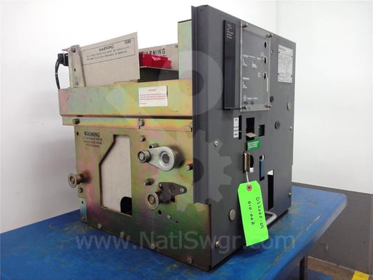800 Amps WH Ds-206 Eo/do 120 Volts AC Control, Amptector I-a Li, 800 Amps Ct - Image 7