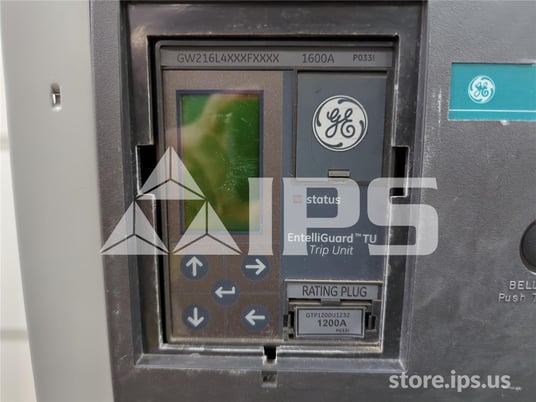 1600 Amps GE Wpf-16 Mo/do Wemgnqkxx1axxbx Entelliguard Tu Lsig, 1600 Amps Ct, 1200 Amps Rp, 120 Volts AC Uv - Image 5