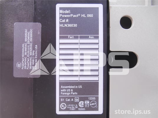 Square D Powerpact Hl060 Mccb 30at - Image 4