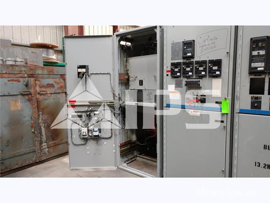 15 KV GE Vb/vb1 Indoor Switchgear 2000 Amps Breaker Compartment, Blank, 125 Volts DC Control - Image 4