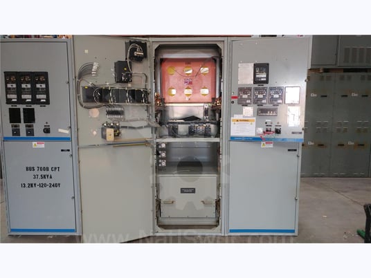 15 KV GE Vb/vb1 Indoor Switchgear 2000 Amps Breaker Compartment, Blank, 125 Volts DC Control - Image 8