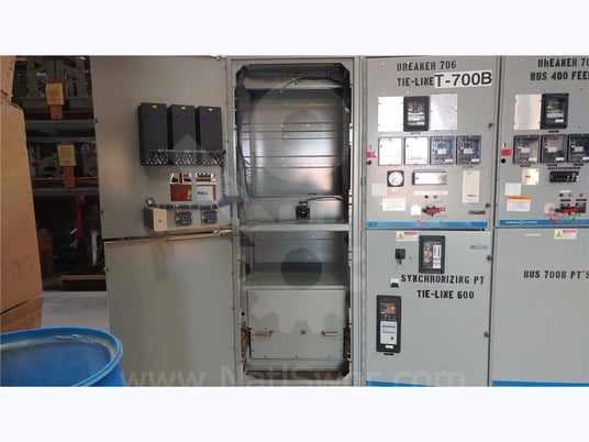 15 KV GE Vb/vb1 Indoor Switchgear 2000 Amps Breaker Compartment, Blank, 125 Volts DC Control - Image 10