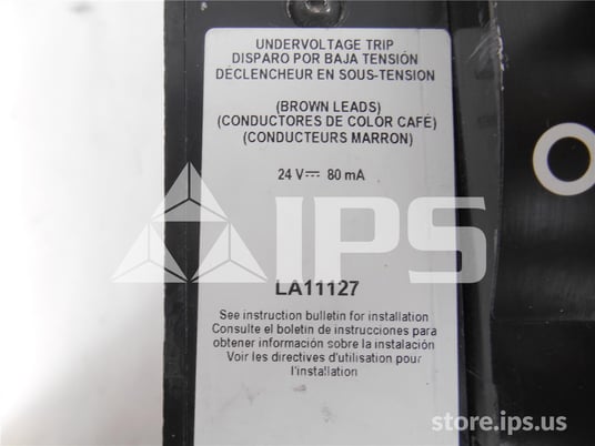 Square D Lhl Mccb 24 Volts DC Uv - Image 3