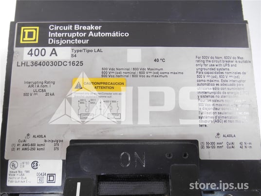 Square D Lhl Mccb 24 Volts DC Uv - Image 4