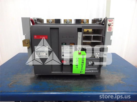 800 Amps GE Shd Power Break Ii Mo/do (shd08) Mvt Pm Lsi, 400 Amps Ct, 400 Amps Rp - Image 1