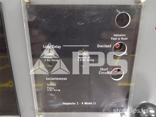 800 Amps Square D Ds-206s Eo/do 125 Volts DC Controls, Amptector Ia Li, 400 Amps Ct - Image 4