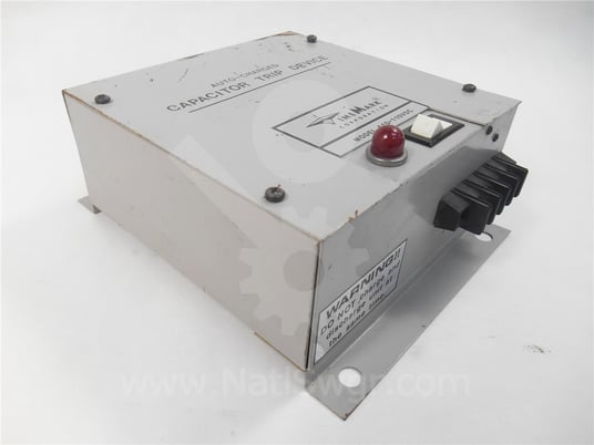 Time mark410-110vdc, model 410 auto charged capacitor trip device surplus013-477 - Image 2