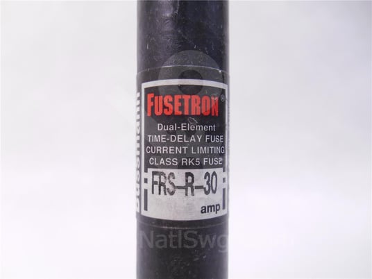 30a bussmann, frs-r-30, current limiting fuse surplus016-057 - Image 2