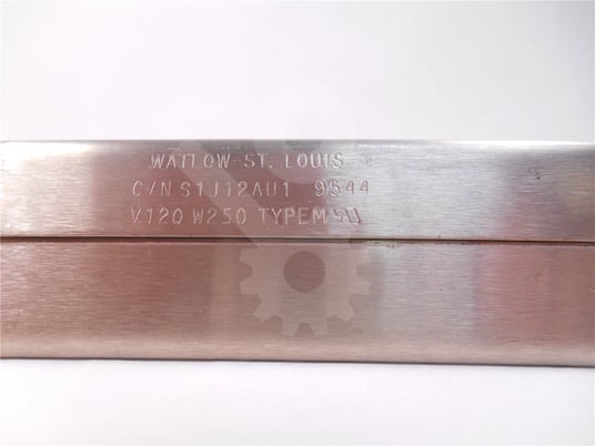 Watlow, s1j12au1, 120v strip heater surplus016-798 - Image 2