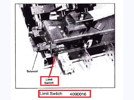 Square d, 4090016, limit switch 1no/1nc surplus016-404 - Image 3