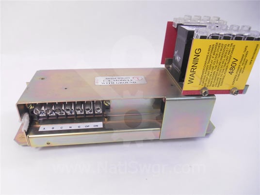 Westinghouse, 8896c02g02, auxiliary transformer module with ground surplus013-507 - Image 1