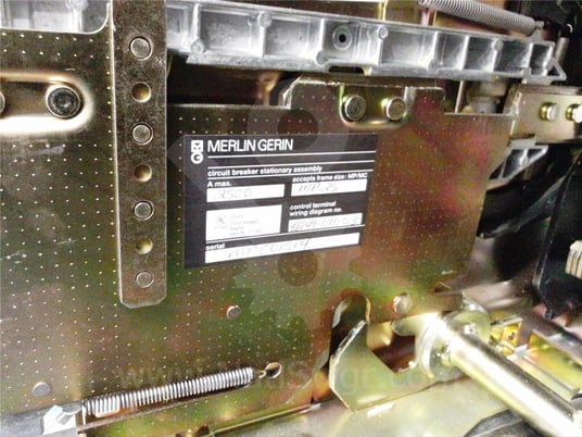 2500 Amps Square D Merlin Gerin Drawout Substructure For Masterpact Mc / Mp, H1 / H2 / Hi / L1, Manually Or - Image 7