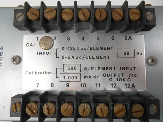 Scientific columbus, dl3-1k5-a4, watt transducer surplus012-171 - Image 3