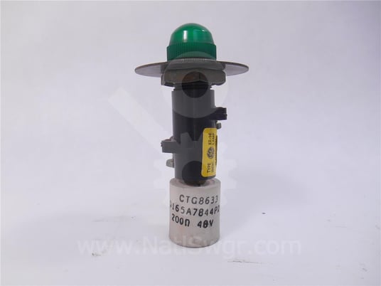 General electric, 116b6708g42-g, et-16 green indicating light assembly surplus015-016 - Image 1